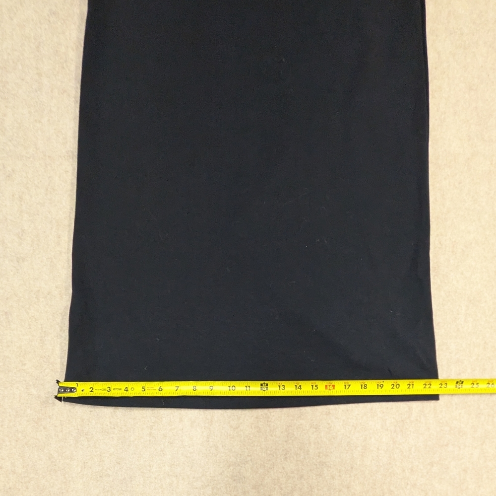 Hanna Andersson Classic Black 3/4 Sleeves Pencil Dress With Boat Neckline Sz Med - Picture 8 of 9